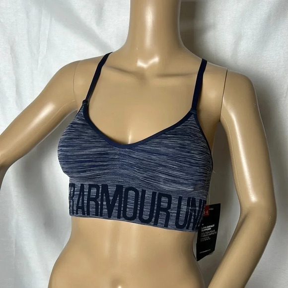 Under Armour low impact racerback sport bra, removable cups  ,adjustable straps - Picture 9 of 14